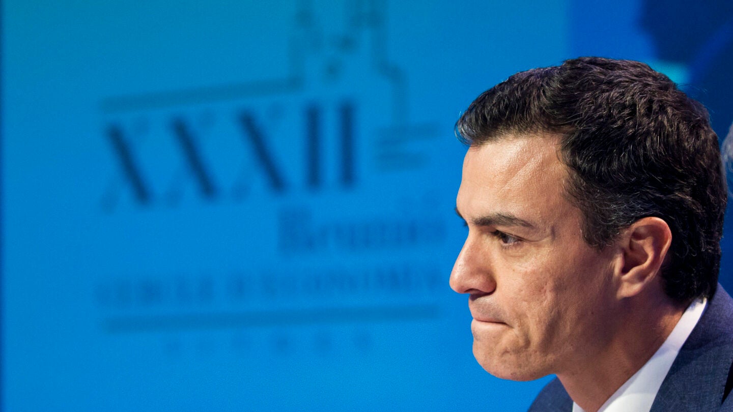 Pedro S&aacute;nchez, l&iacute;der del PSOE