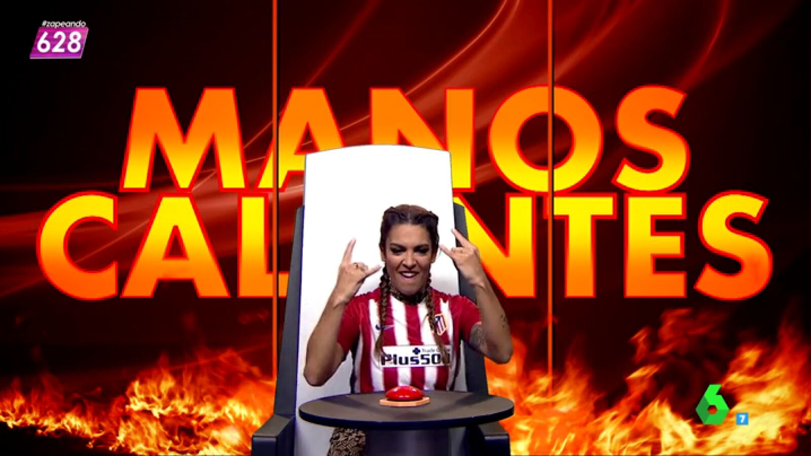 Lorena Castell en el juego de la semanna