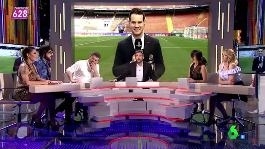 El periodista de Champions Total, Quim Domènech, conecta con Zapeando El periodista de Champions Total, Quim Domènech, conecta con Zapeando