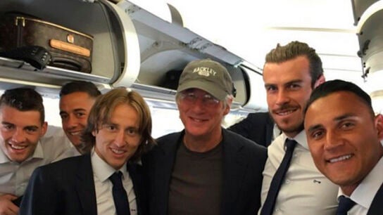 Parte del madrid con Bale 