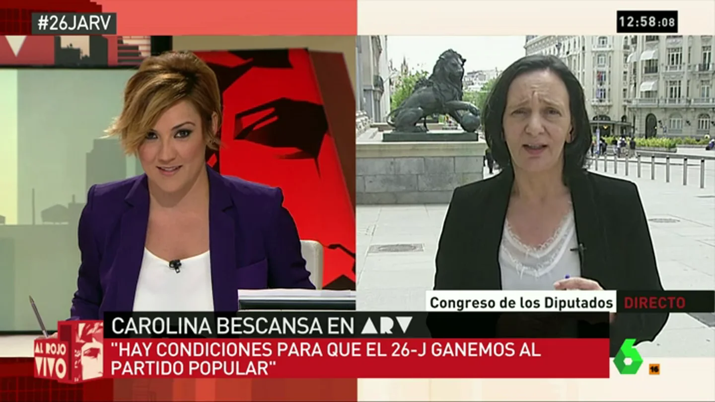 Pardo entrevista a Bescansa Pardo entrevista a Bescansa