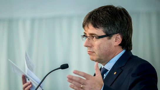 Carles Puigdemont, en Madrid Carles Puigdemont, en Madrid