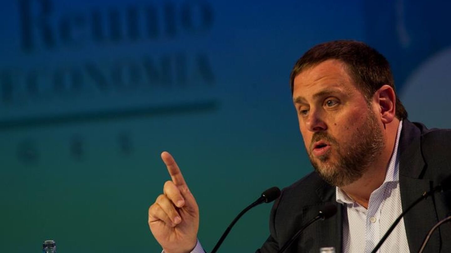 El vicepresidente y conseller de Econom&iacute;a de la Generalitat, Oriol Junqueras