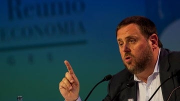 El vicepresidente y conseller de Economía de la Generalitat, Oriol Junqueras