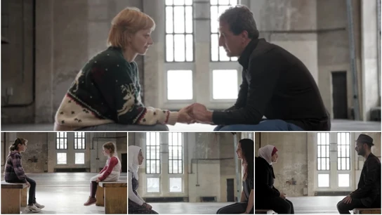 Mirar a los ojos a un refugiado, el experimento social que lucha por derribar las fronteras Mirar a los ojos a un refugiado, el experimento social que lucha por derribar las fronteras