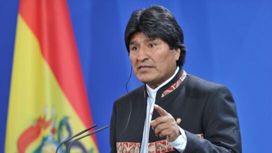 El presidente de Bolivia, Evo Morales