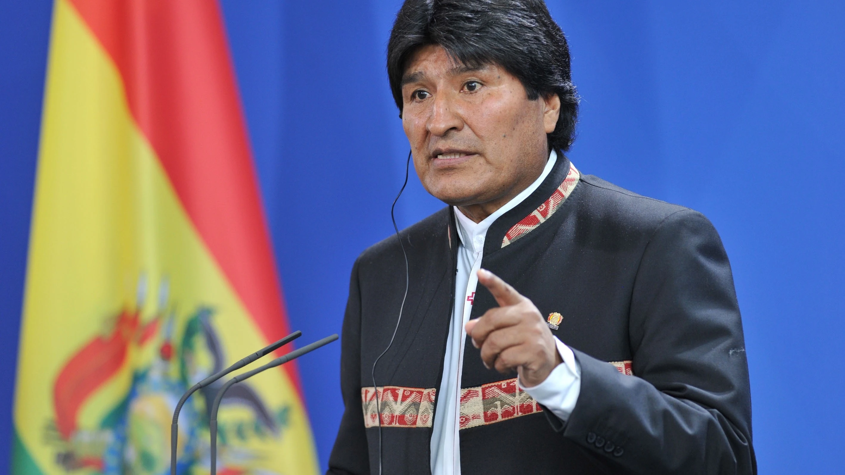 El presidente de Bolivia, Evo Morales