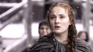 Sophie Turner como Sansa Stark en 'Juego de Tronos'