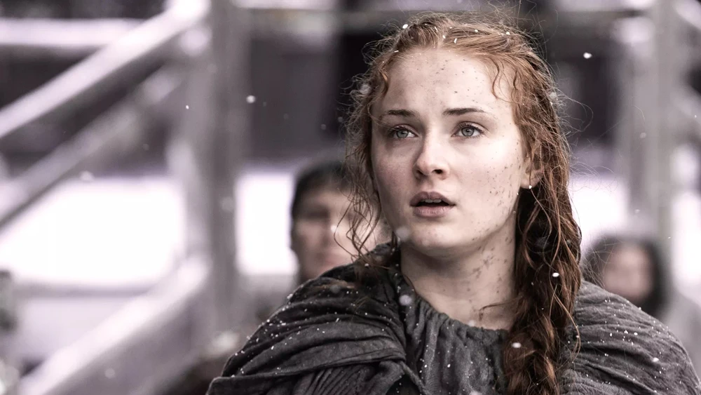 Sophie Turner como Sansa Stark en 'Juego de Tronos'