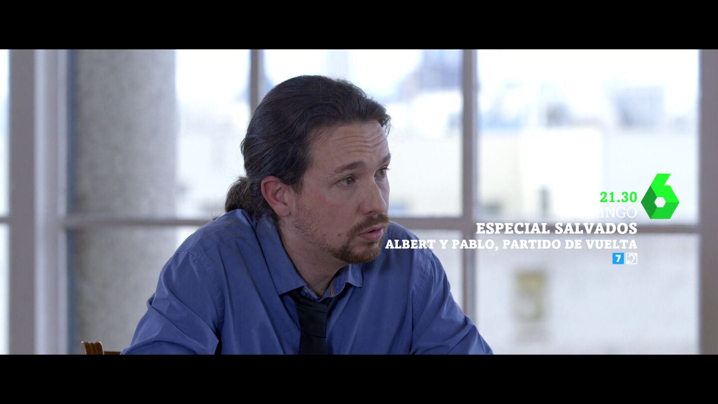Pablo Iglesias en Salvados
