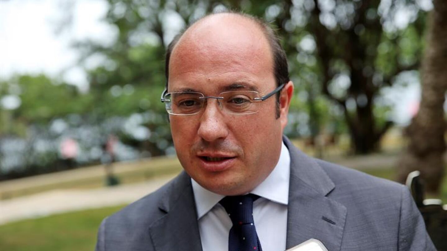 El presidente de la regi&oacute;n de Murcia, Pedro Antonio S&aacute;nchez