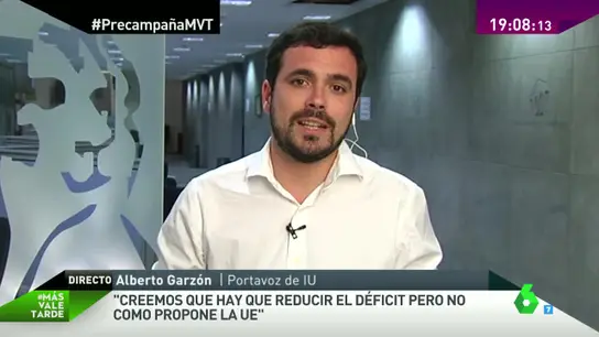 Alberto Garzón en MVT Alberto Garzón en MVT