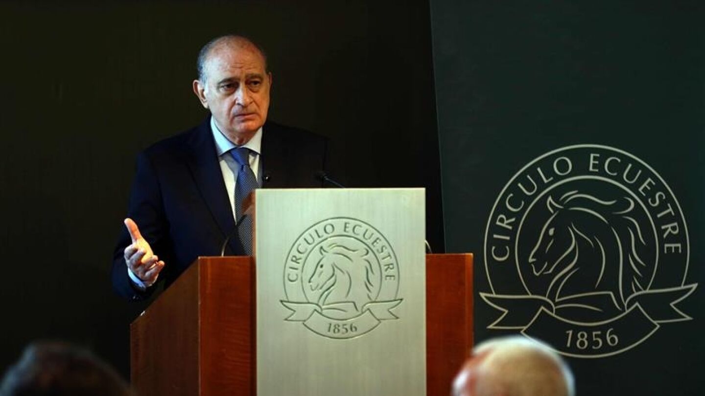 El ministro del Interior en funciones, Jorge Fern&aacute;ndez D&iacute;az