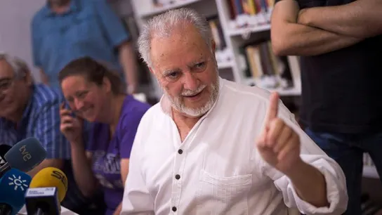 El excoordinador federal de IU Julio Anguita El excoordinador federal de IU Julio Anguita