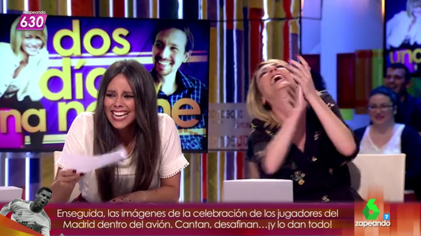 El ataque de risa de las zapeadoras