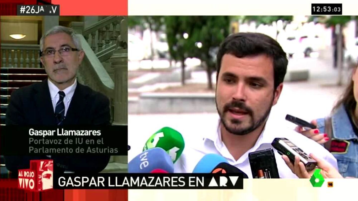 Gaspar Llamazares en ARV