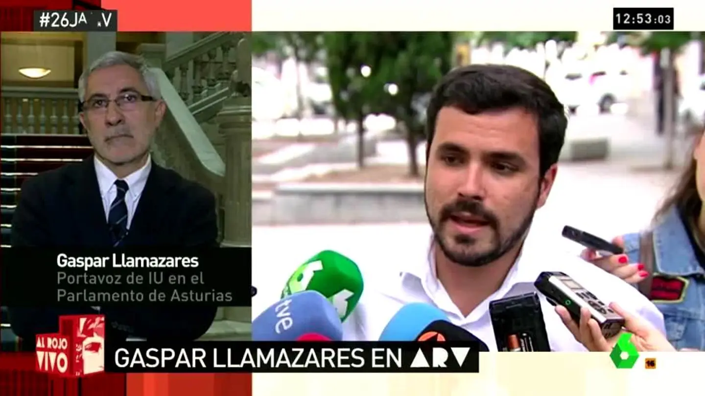 Gaspar Llamazares en ARV Gaspar Llamazares en ARV