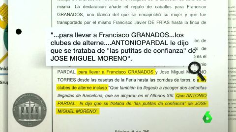 Detalles del sumario de Francisco Granados
