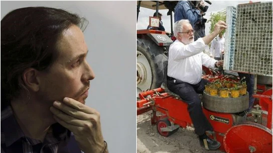 Pablo Iglesias y Miguel Arias Cañete Pablo Iglesias y Miguel Arias Cañete