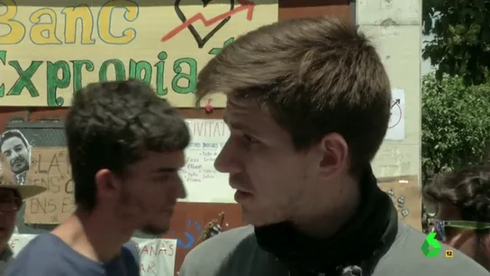 Frame 18.564547 de: Gorka, okupa: "Me gustaría pedir perdón a Ada Colau por la cantidad de destrozos que se han generado" Frame 18.564547 de: Gorka, okupa: "Me gustaría pedir perdón a Ada Colau por la cantidad de destrozos que se han generado"