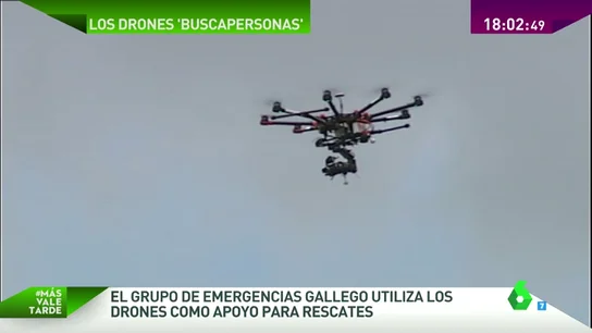 Drones 'buscapersonas' Drones 'buscapersonas'