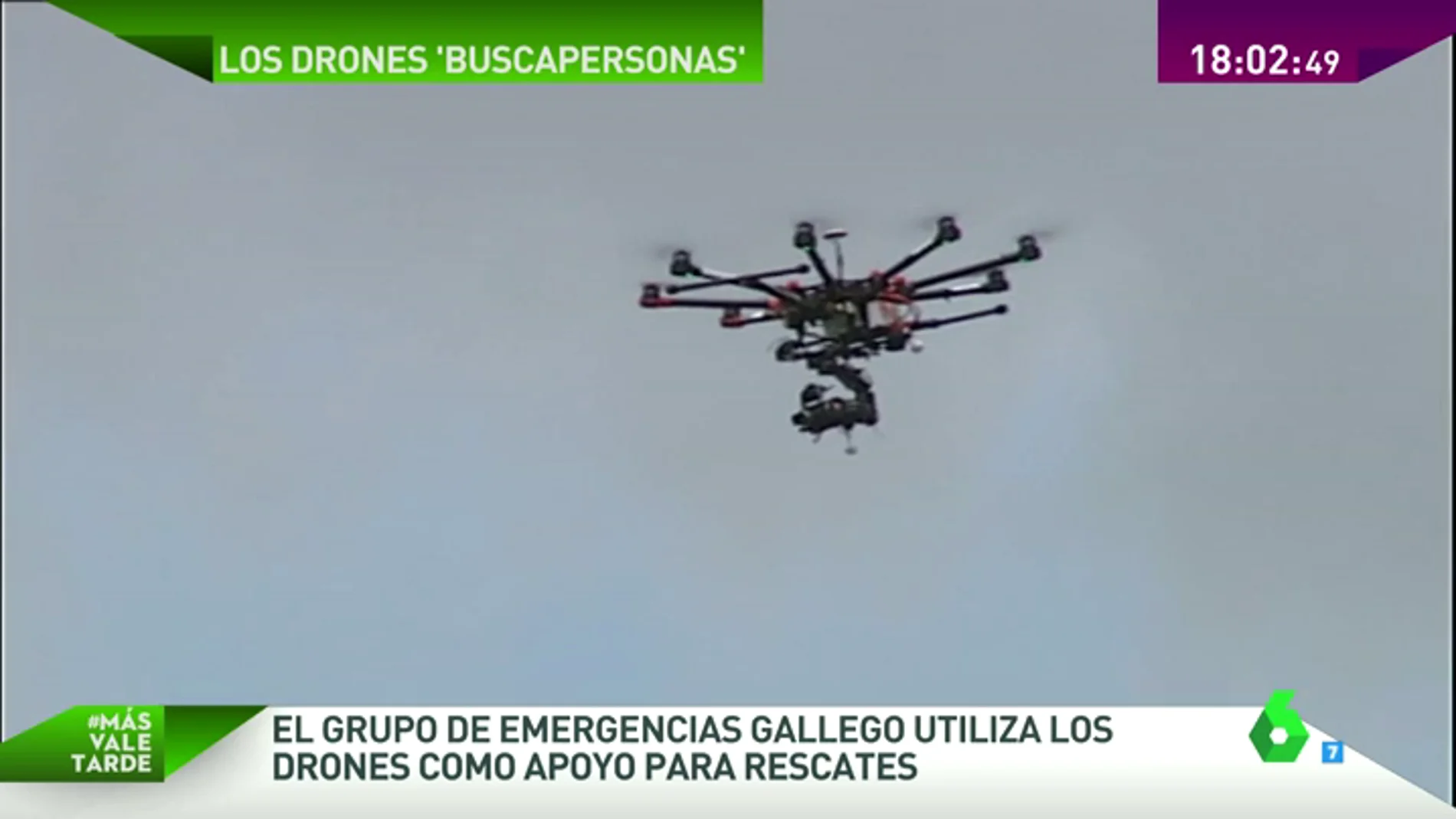 Drones 'buscapersonas'