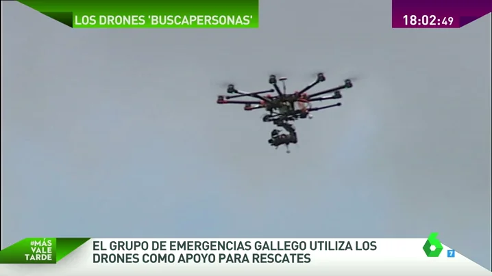 Drones 'buscapersonas'