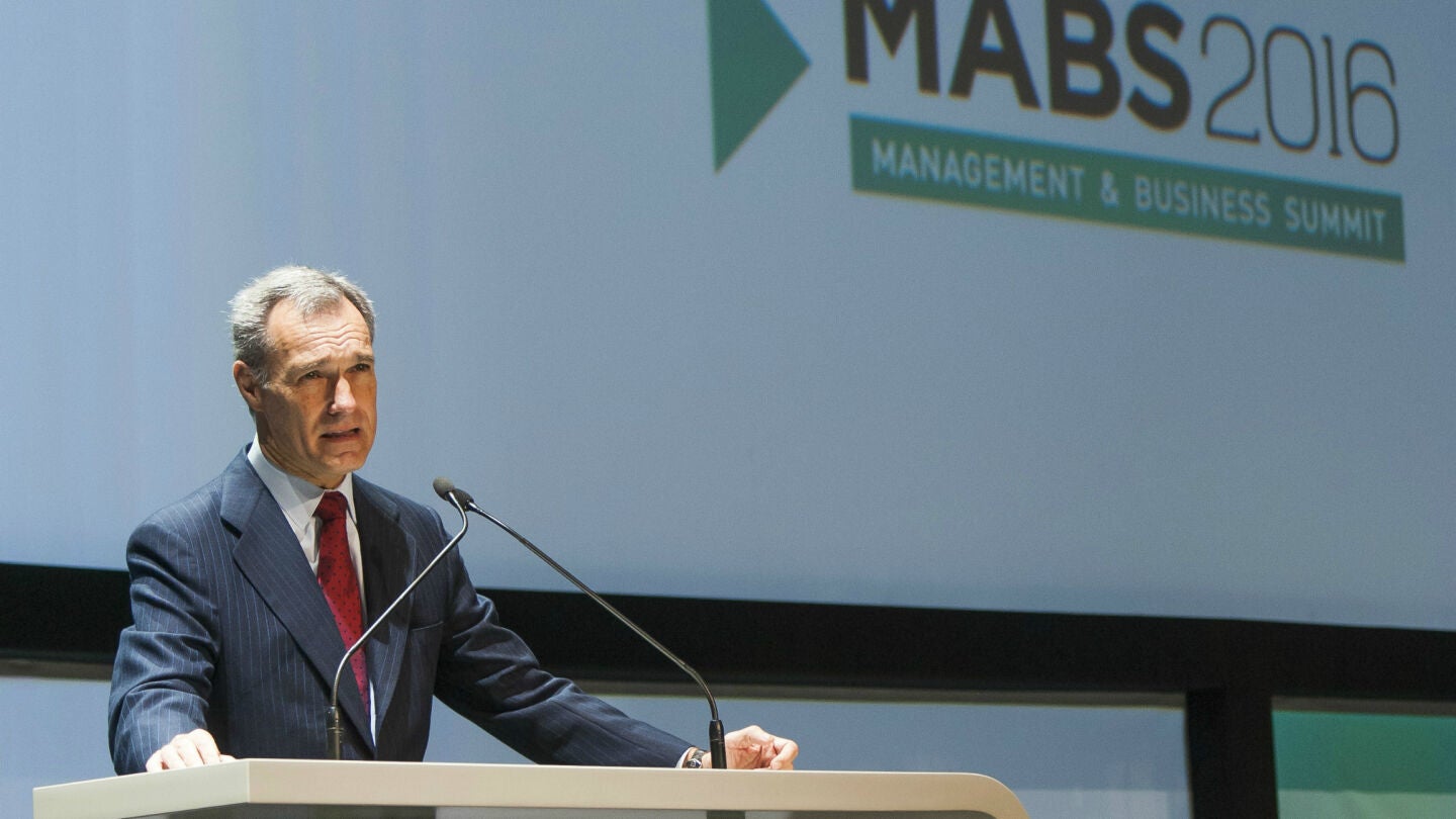Silvio Gonz&aacute;lez, consejero delegado de Atresmedia, en el MABS 2016