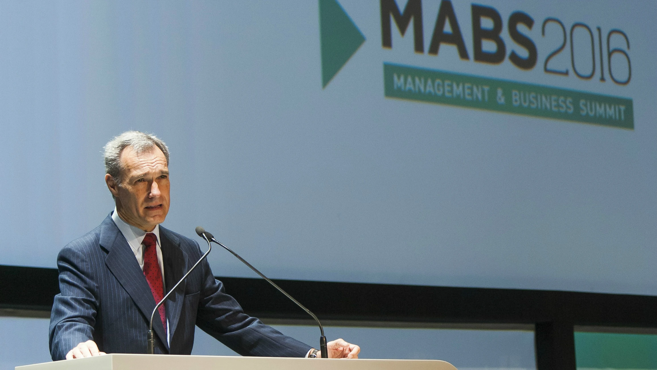 Silvio González, consejero delegado de Atresmedia, en el MABS 2016