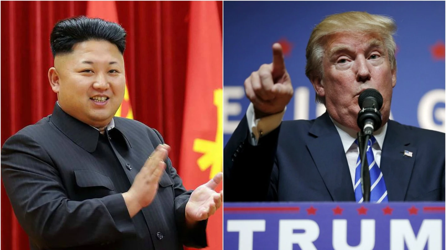 Kim Jong Un y Donald Trump Kim Jong Un y Donald Trump