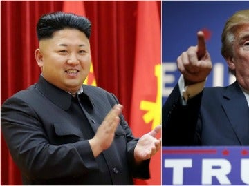 Kim Jong Un y Donald Trump Kim Jong Un y Donald Trump