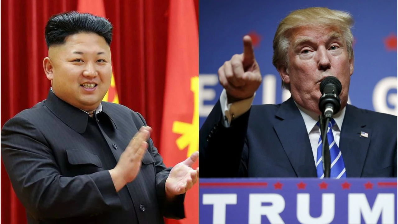 Kim Jong Un y Donald Trump