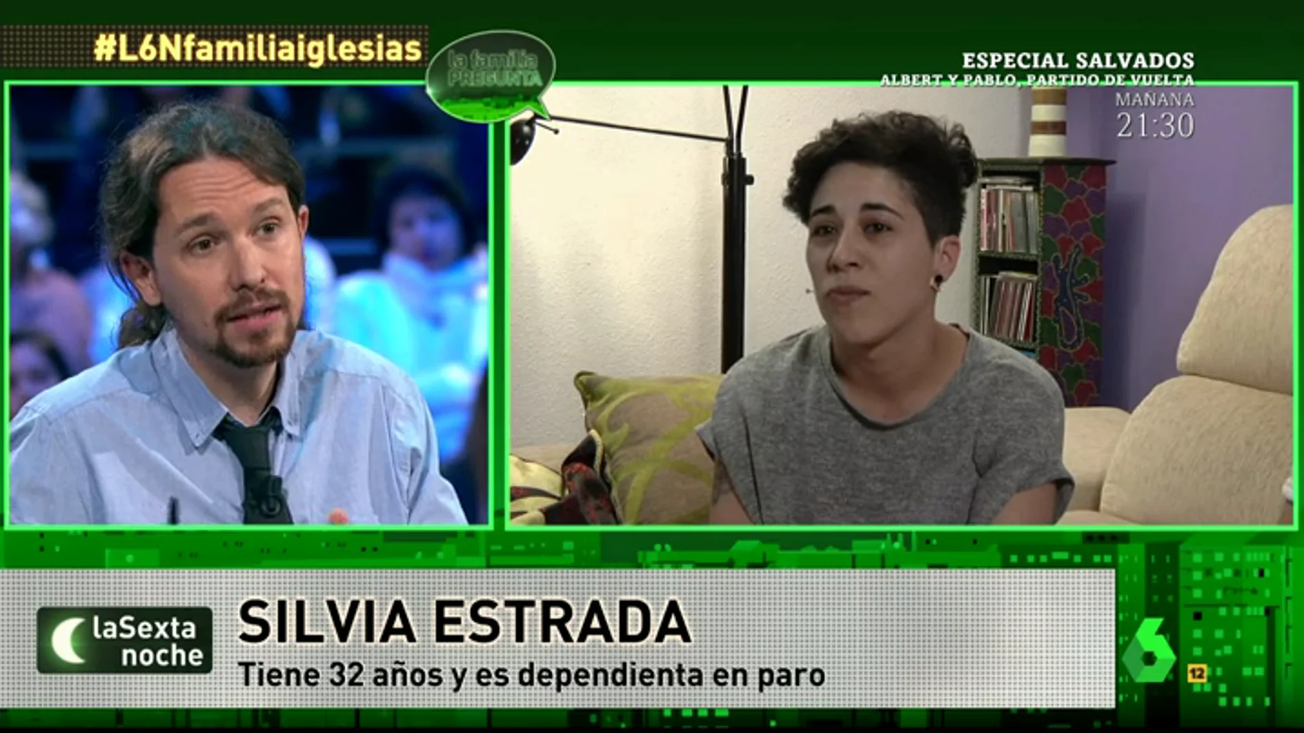 Iglesias contesta a Silvia Estrada
