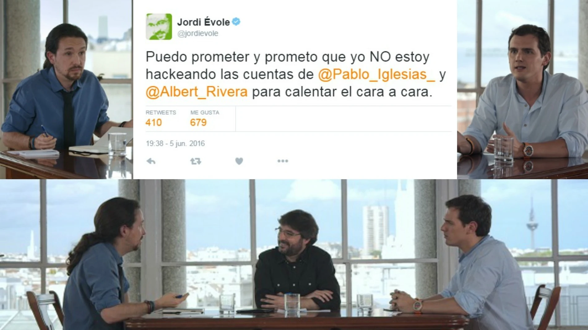 Tweet de Jordi Évole