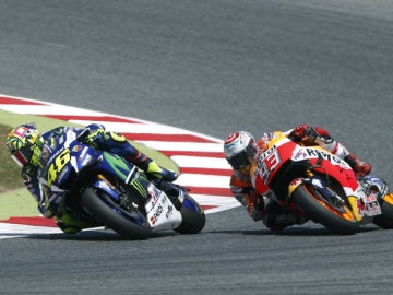 M&aacute;rquez puja con Rossi en Catalu&ntilde;a