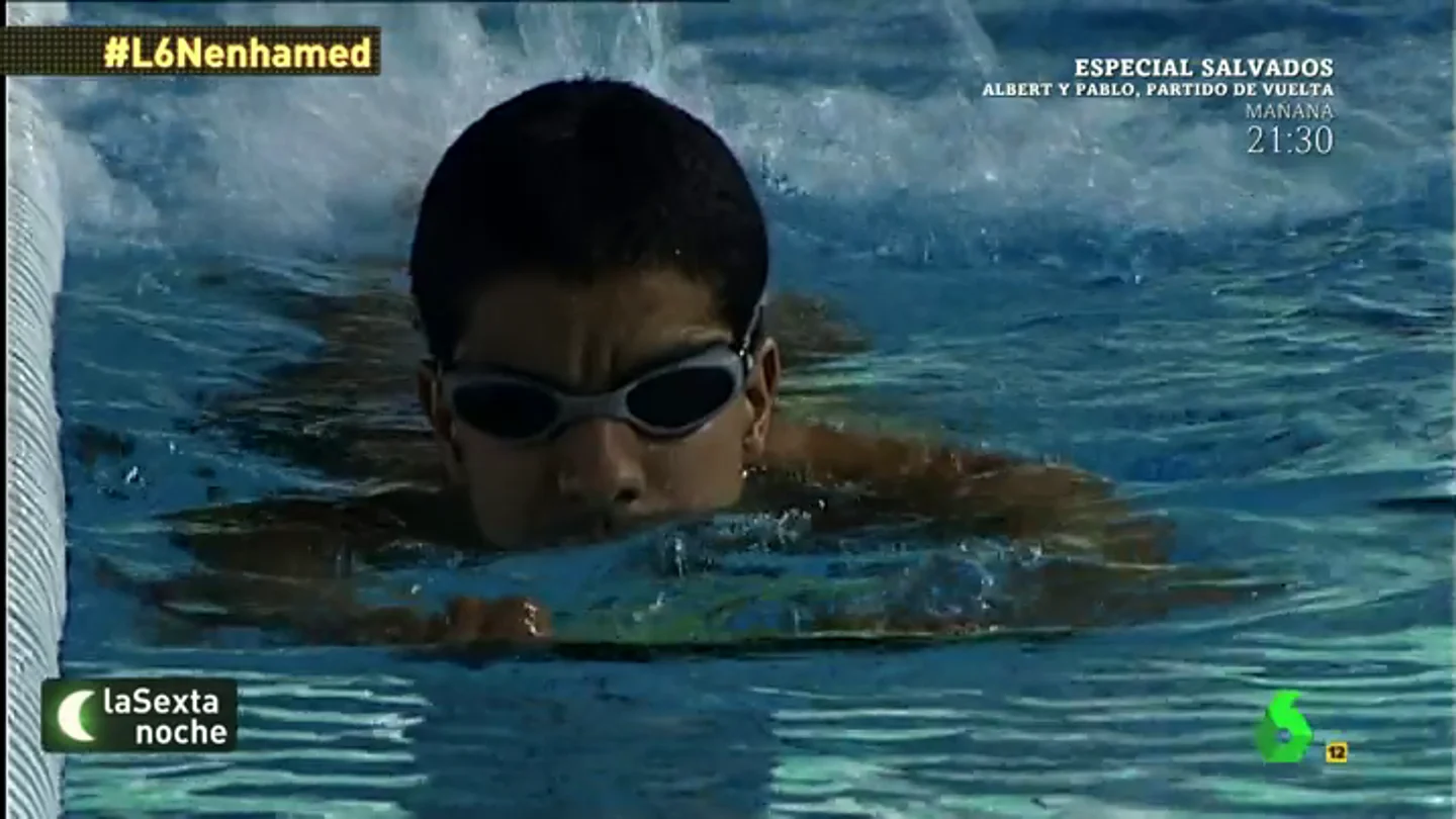 Enhamed, nadador Enhamed, nadador