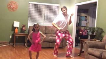 El divertido baile de un padre y una hija que sorprende hasta a Justin Timberlake
