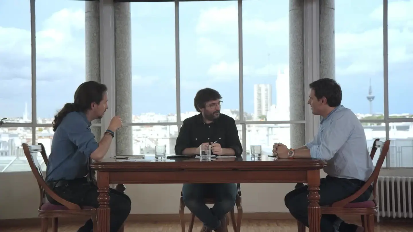 Cara a cara, Albert Rivera - Pablo Iglesias, en Salvados Cara a cara, Albert Rivera - Pablo Iglesias, en Salvados