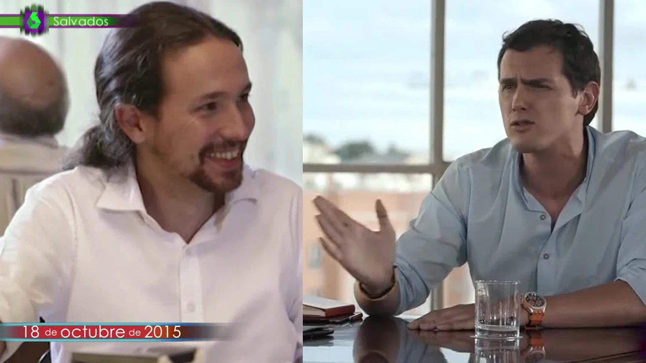 Del espíritu del Tío Cuco, al tenso encuentro entre Albert Rivera y Pablo Iglesias en Salvados Del espíritu del Tío Cuco, al tenso encuentro entre Albert Rivera y Pablo Iglesias en Salvados