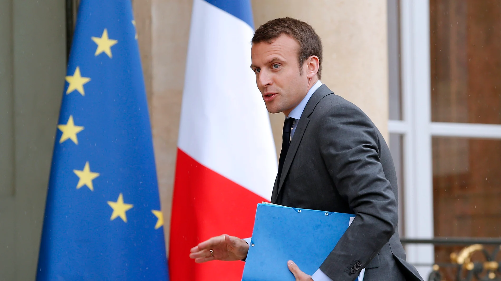 Emmanuel Macron, ministro de Economía francés
