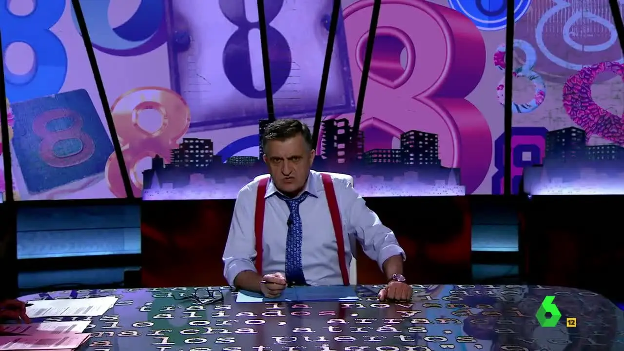 El Gran Wyoming, en El Intermedio El Gran Wyoming, en El Intermedio