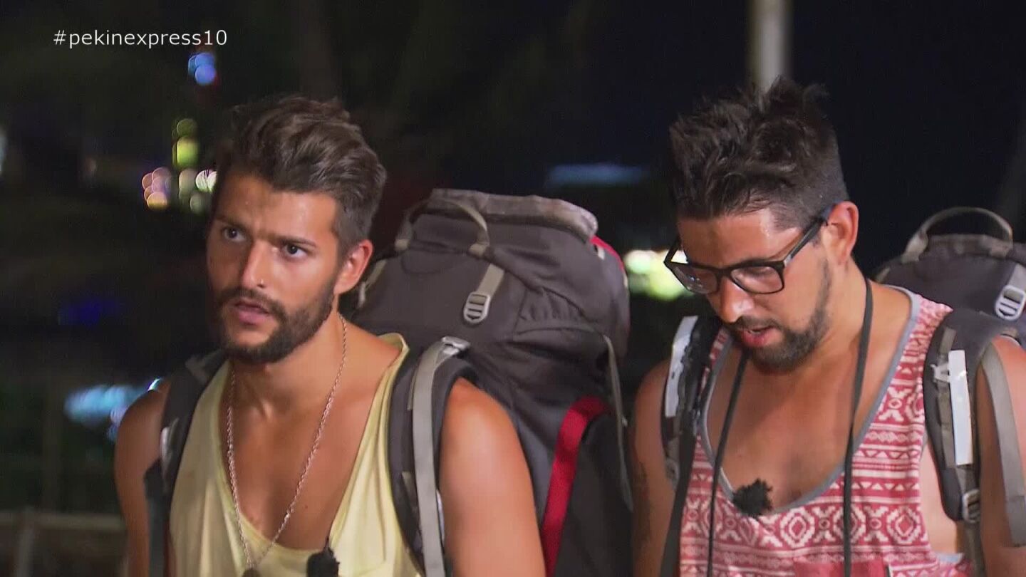 Mat&iacute;as y Nabil, en Pek&iacute;n Express