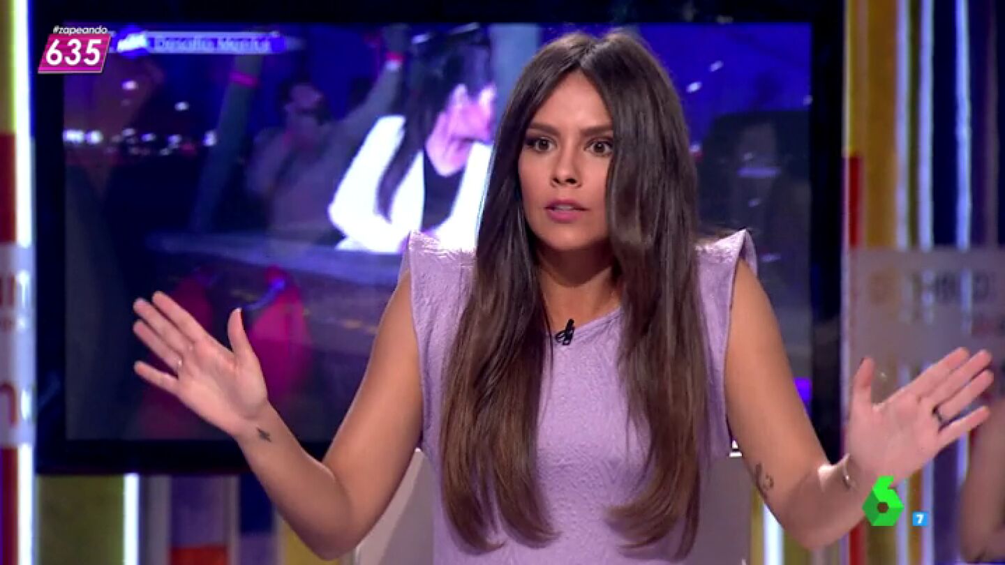 Cristina Pedroche alucina con el truco de magia
