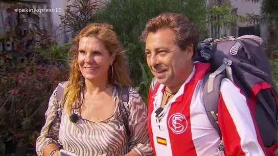 Blanca y Pepe, en Pekín Express Blanca y Pepe, en Pekín Express