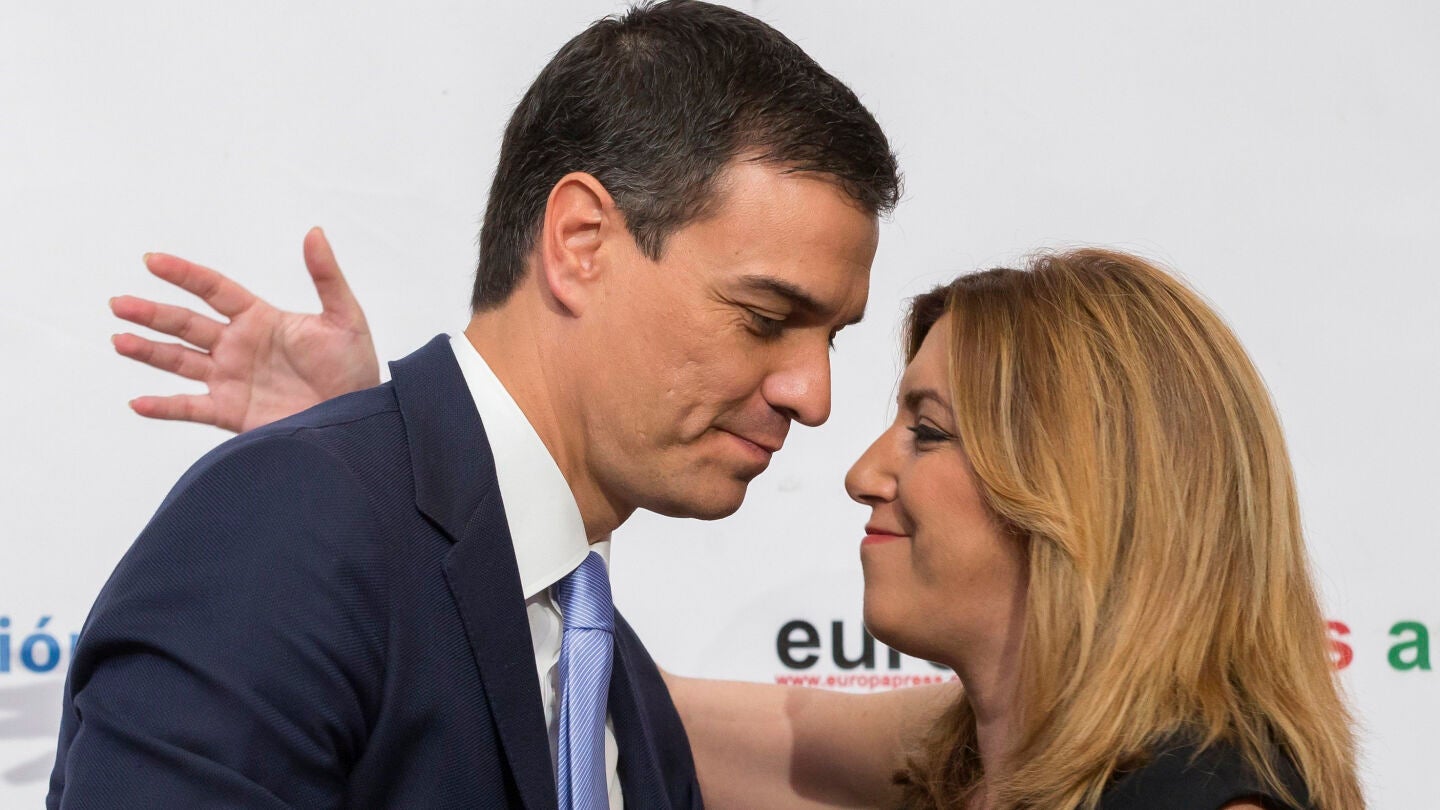 Susana D&iacute;az y Pedro S&aacute;nchez