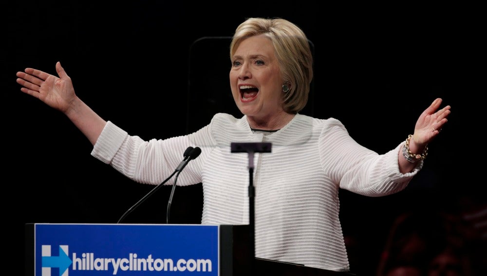 Hillary Clinton se proclama vencedora de las elecciones internas demócratas