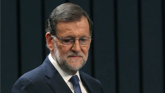Rajoy en el debate a cuatro Rajoy en el debate a cuatro