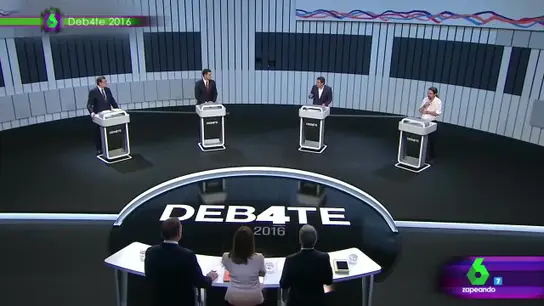 El debate a cuatro del 13J El debate a cuatro del 13J
