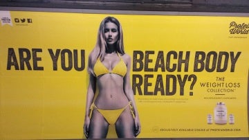 Polémica campaña de publicidad de un supermercado