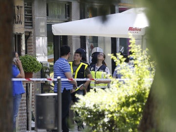 Un policía se atrinchera en un restaurante en Alcobendas Un policía se atrinchera en un restaurante en Alcobendas